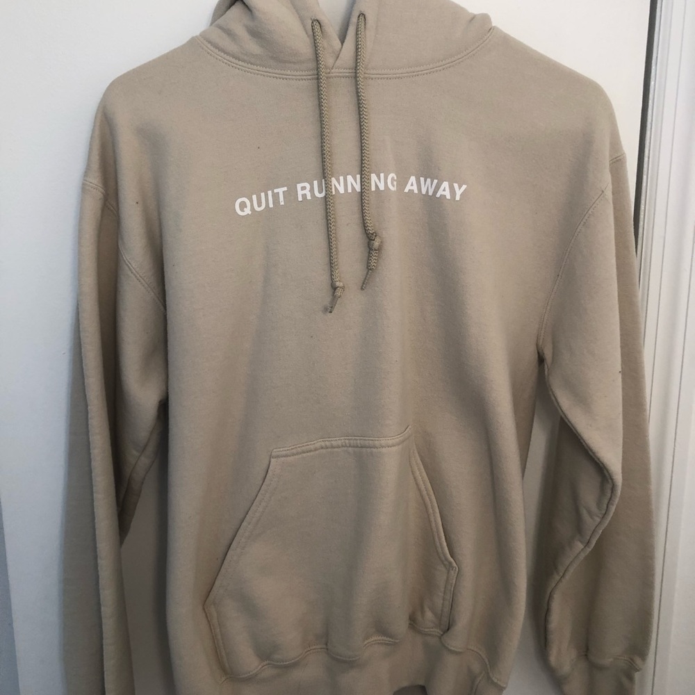 LANY merch quit running away hoodie